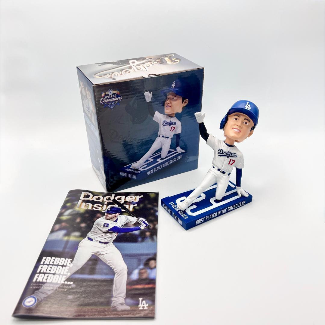 手元に有り即発送！最新！ドジャース 大谷翔平 50/50記念 ボブルヘッド 人形