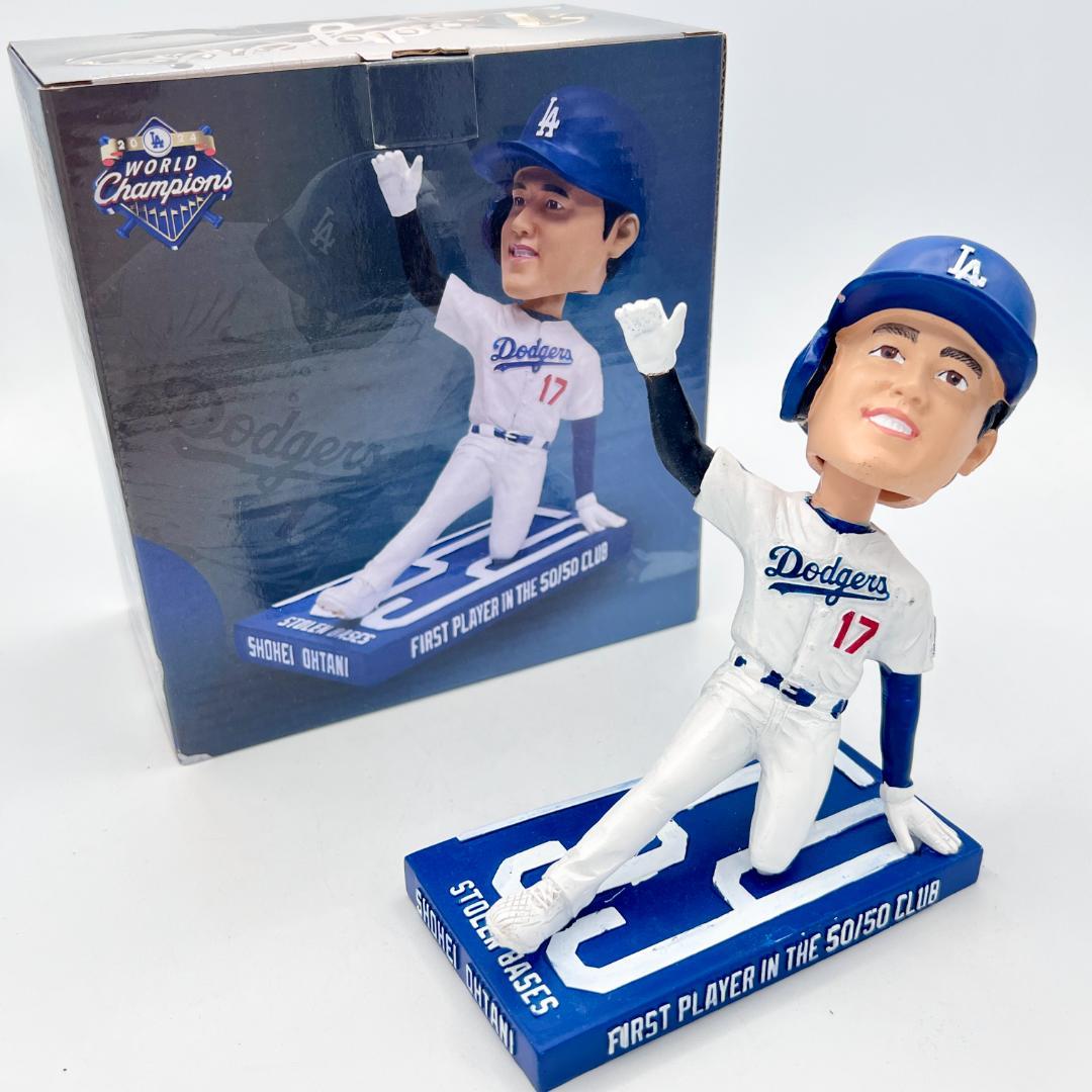 手元に有り即発送！最新！ドジャース 大谷翔平 50/50記念 ボブルヘッド 人形