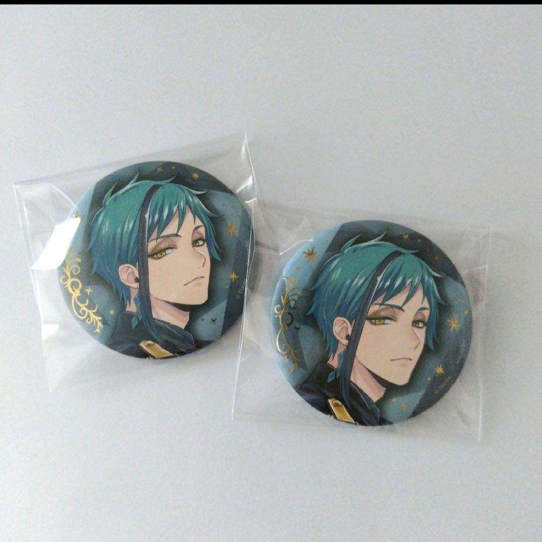 ツイステ 缶バッジ　ブレイジングジュエル フロイド ツイステ 5周年 缶バッジ ブレイジングジュエル POPUP フロイド