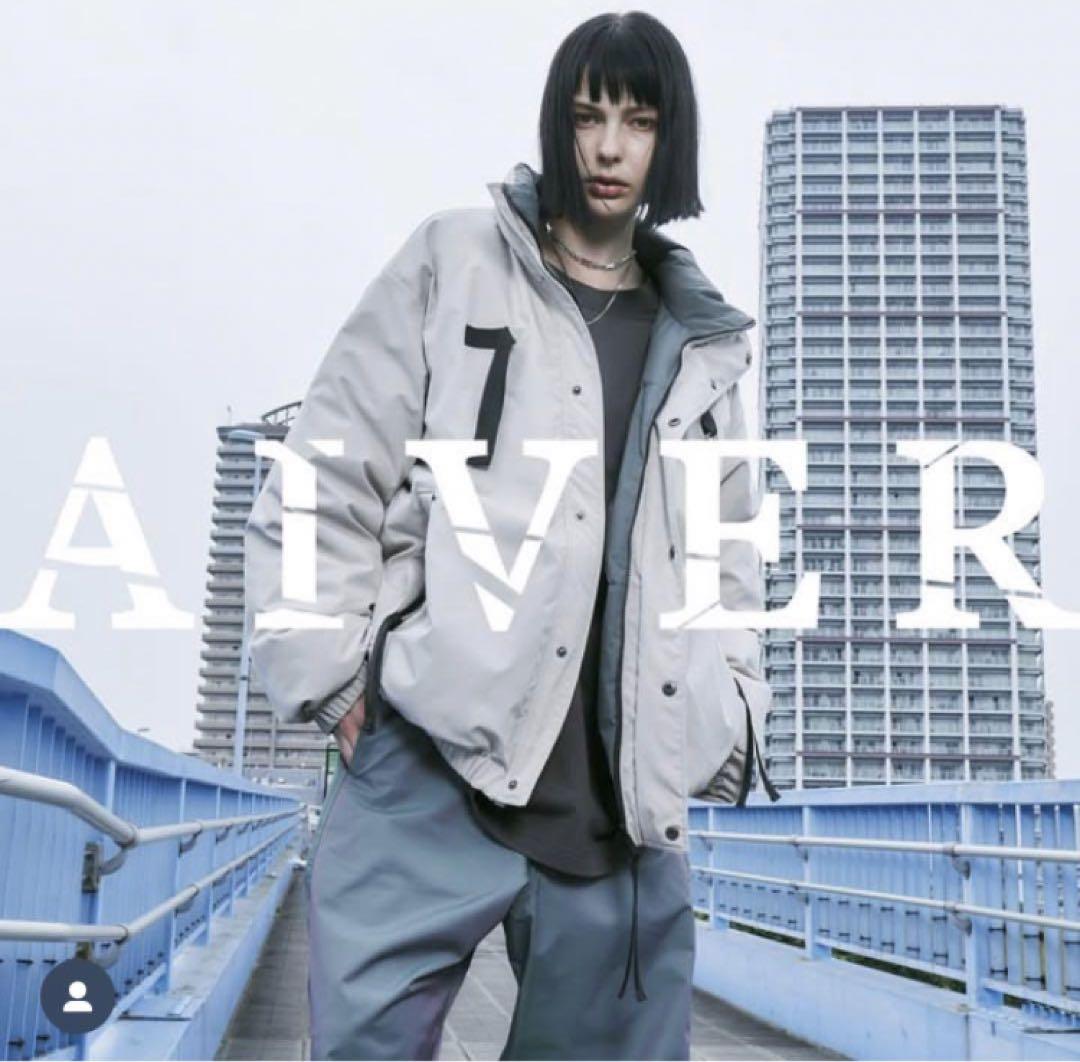 AIVER 防風リバーシブルパファーブルゾン Sサイズ