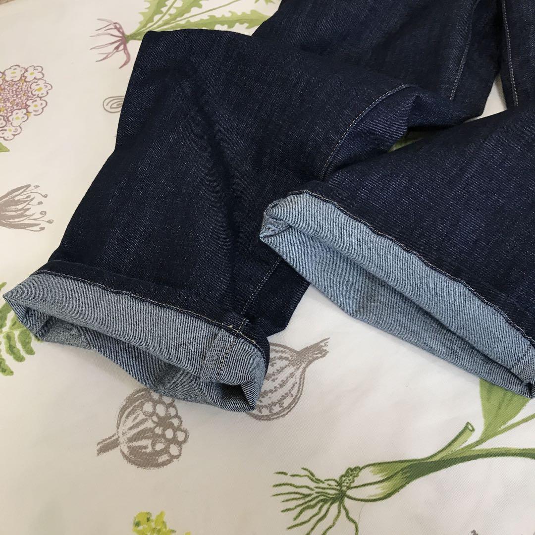 ゆでたまご　ビアズリー ストレッチバギーデニムパンツ ゆでたまご様専用 ビアズリー ストレッチバギーデニムパンツ