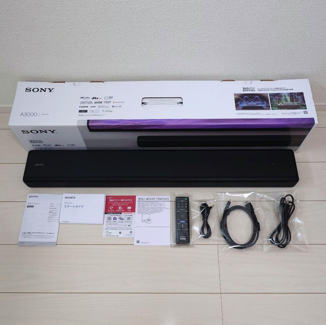 SONY HT-A3000 サウンドバー SONY SONY サウンドバー HT-A3000 / ソニー | 家具・家電の