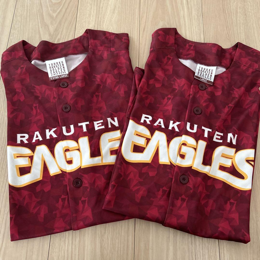 楽天イーグルス 20thアニバーサリーユニフォーム XL L 2枚セット