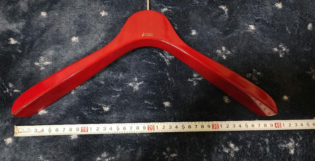 全信頼を寄せる 赤色 NAKATA 6本セット 約39cm レディース HANGER 衣類ハンガー
