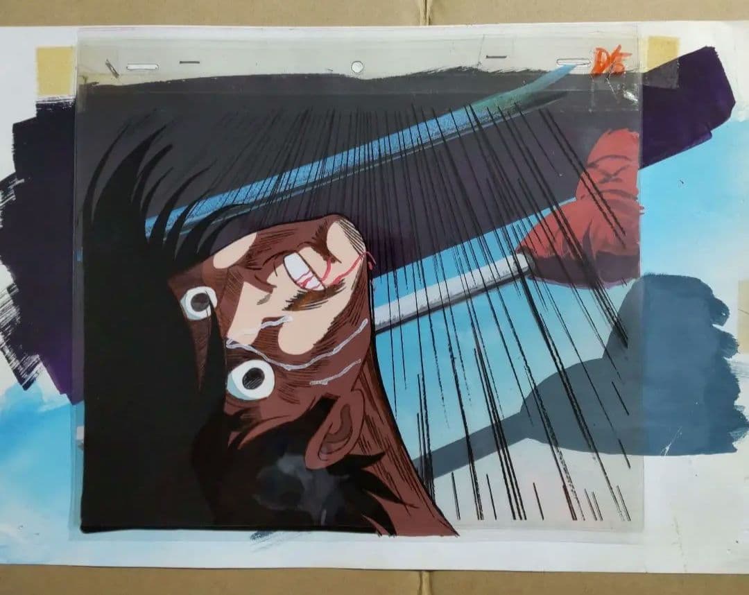 ny1009さま専用 あしたのジョー2 背景とセル画 カーロス対ジョー