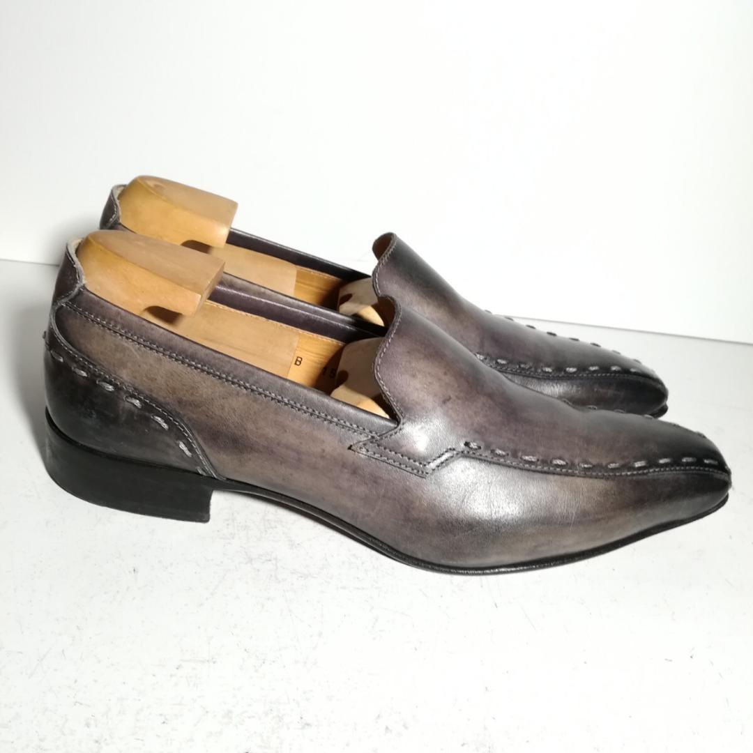 c0790 ステファノブランキーニ 6.5 25.0~25.5cm程度 グレー系