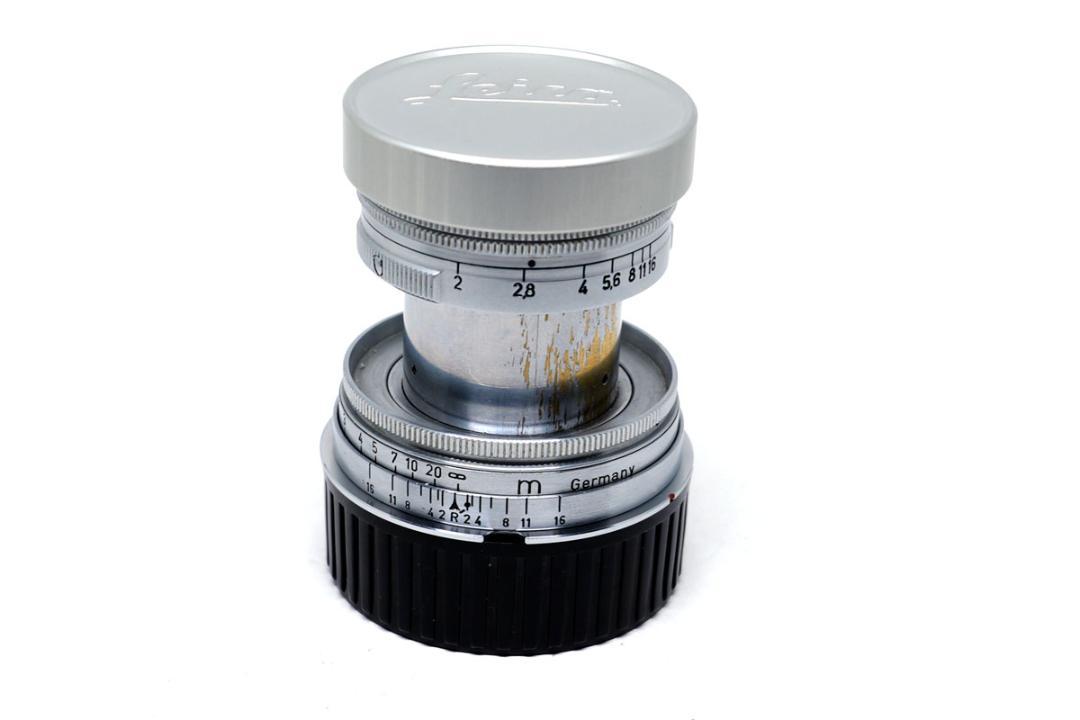 Leitz Summitar 5cm f2 L39マウント L/Mリング付