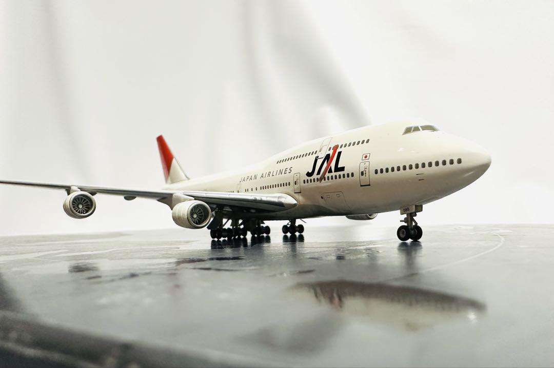 激レア 1/300 JAL 747-400 シリアル番号入り