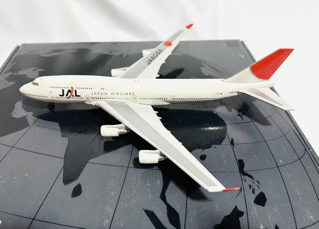 激レア 1/300 JAL 747-400 シリアル番号入り