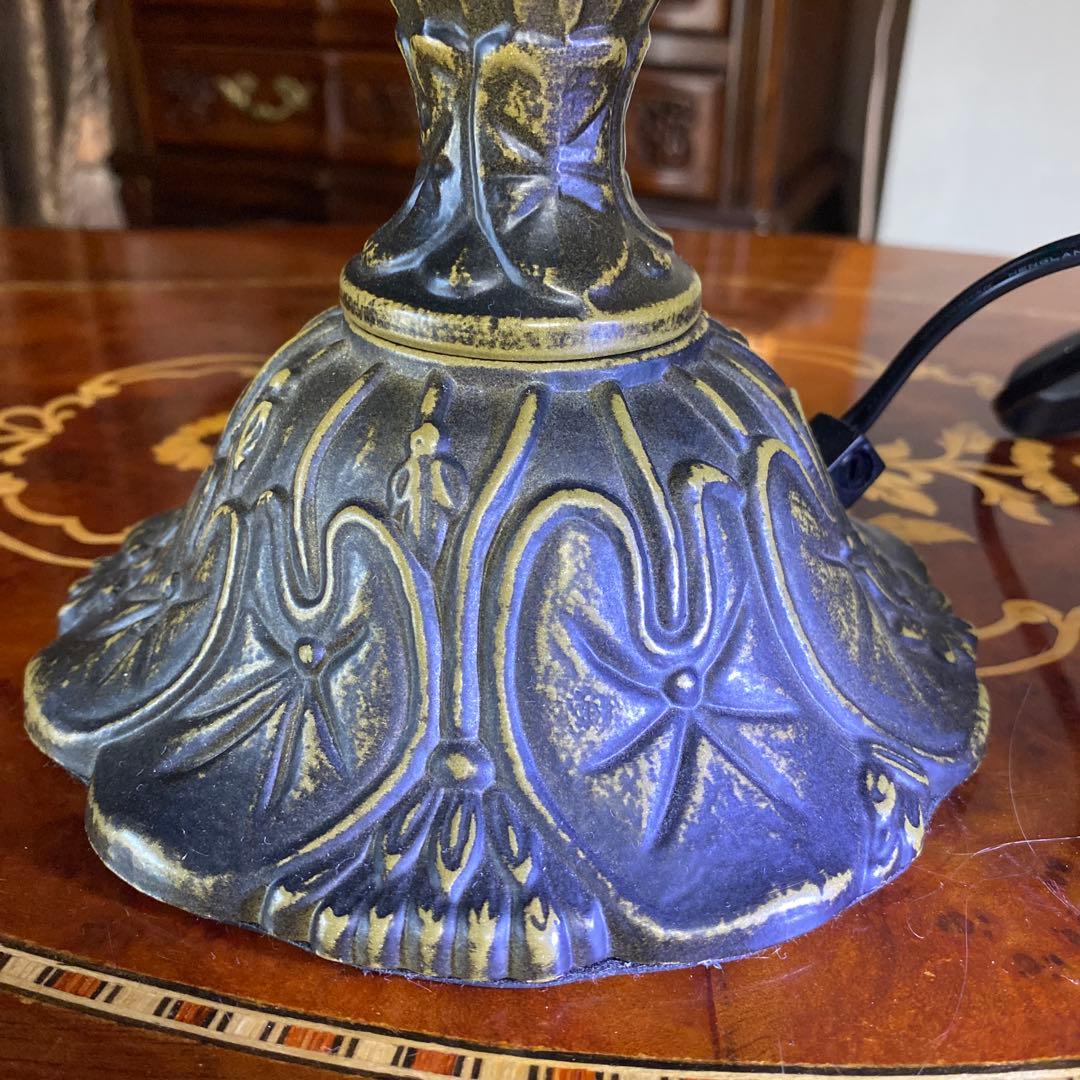 ステンドグラス　ランプ　照明　アンティーク