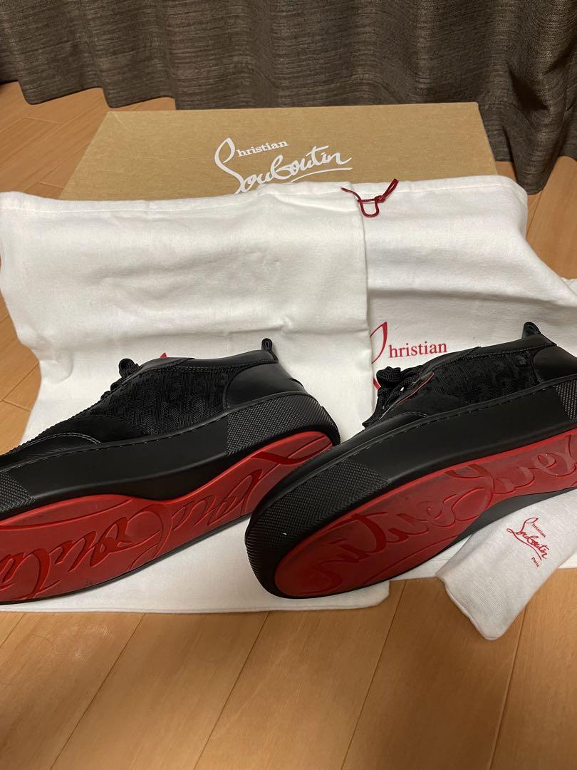 【極美品】Christian Louboutin ローカットレザースニーカー