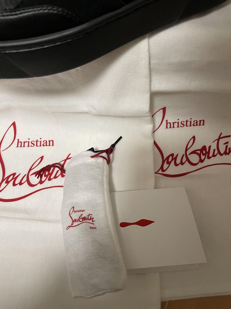 【極美品】Christian Louboutin ローカットレザースニーカー