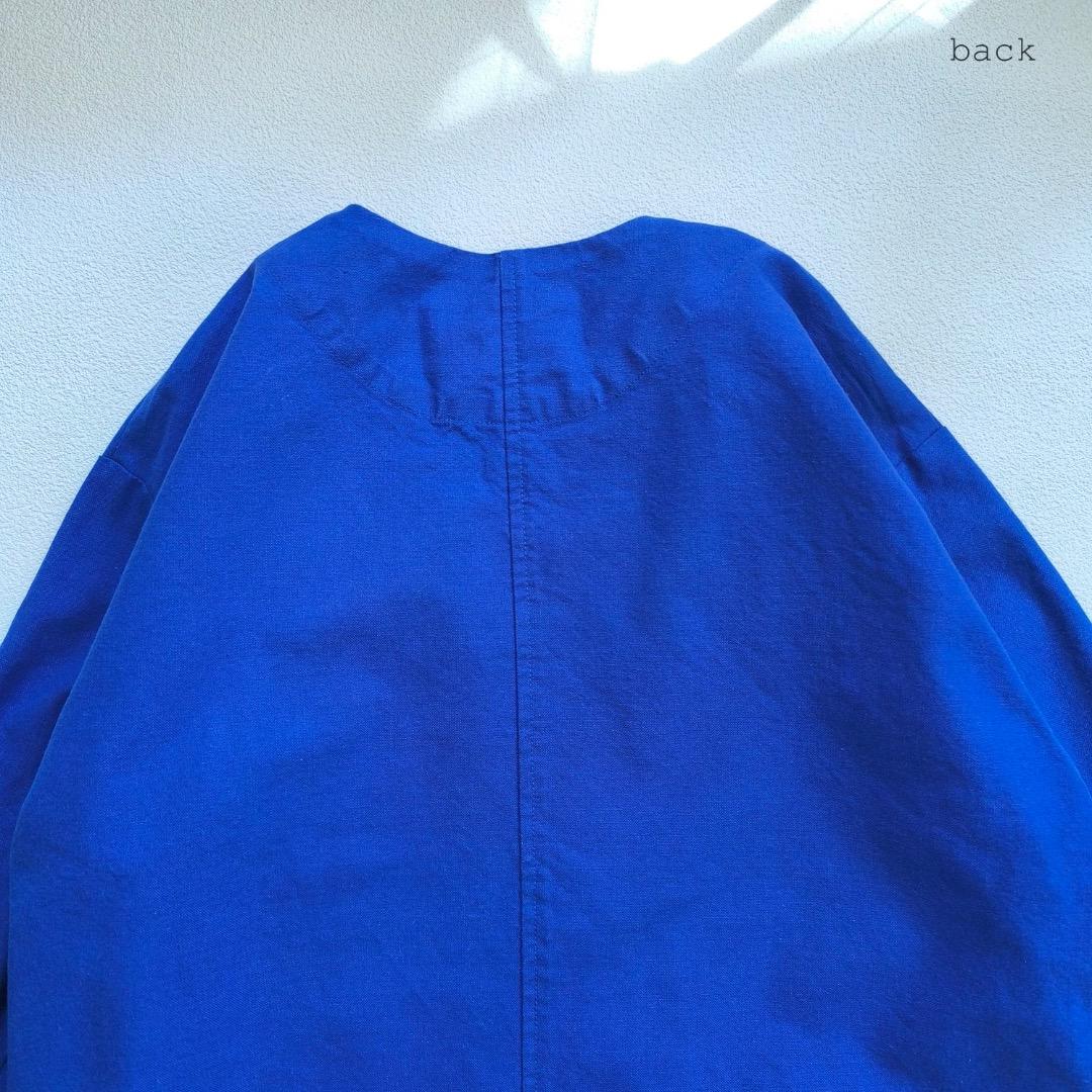 ブルーウィロー blue willow コットン ジャケット ブルー ナチュラン