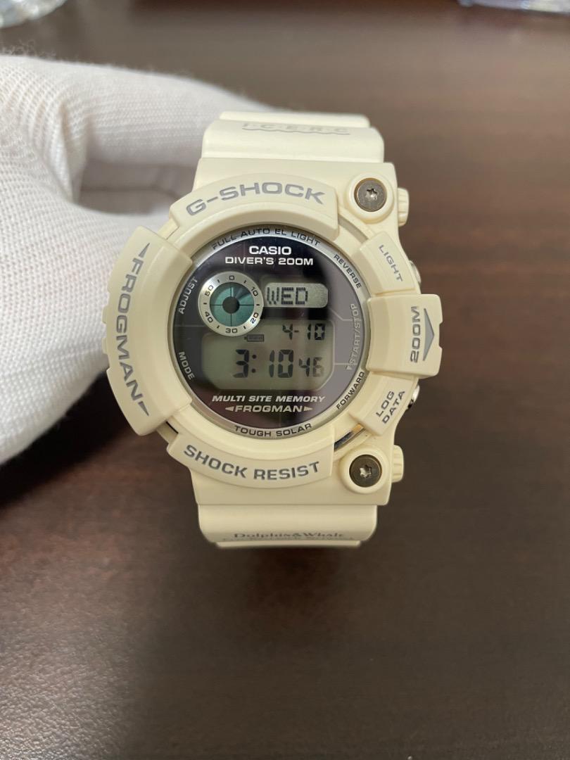 美品　電子音訳あり（？）　G-SHOCK FROGMAN GW-206K-7JR