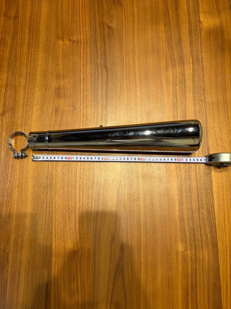 GOODS　SR400　SR500　オーバルシェイプ　マフラー　社外