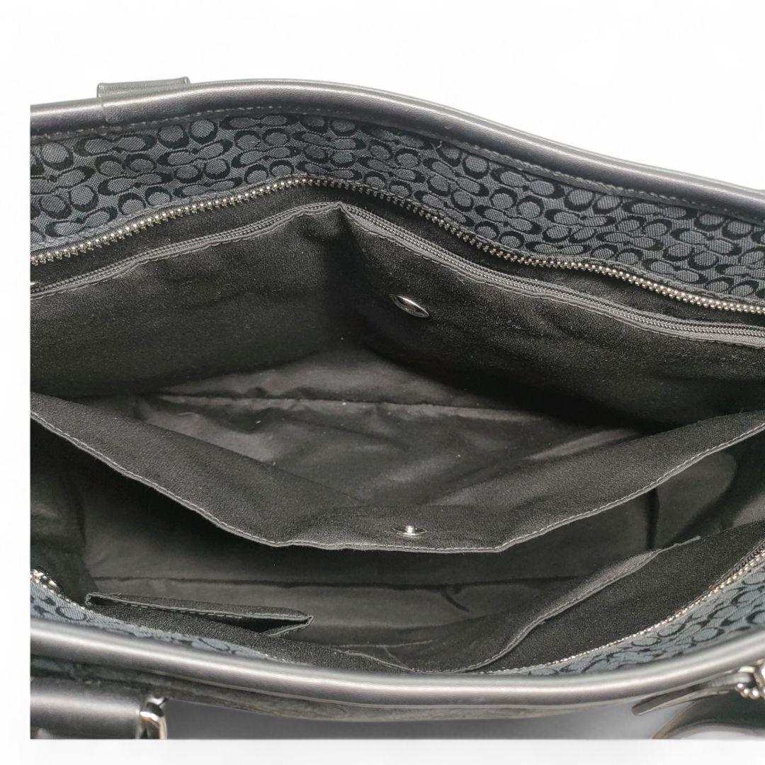 希少 美品 COACH コーチ トートーバック ミニシグネチャー