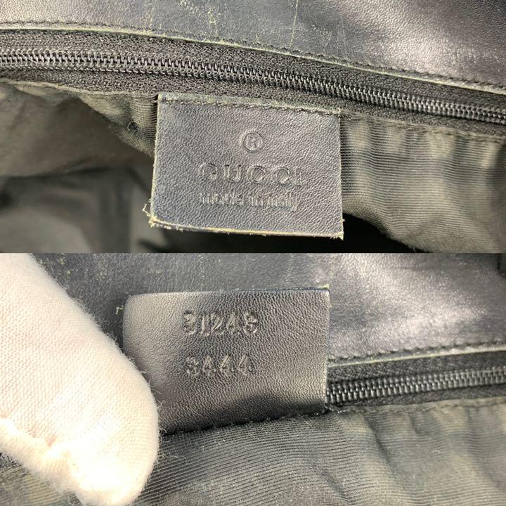人気新番 グッチ シルバー金具 レザー ブラック JjneN-m54271551355 GG キャンバス トートバッグ 超特価格安