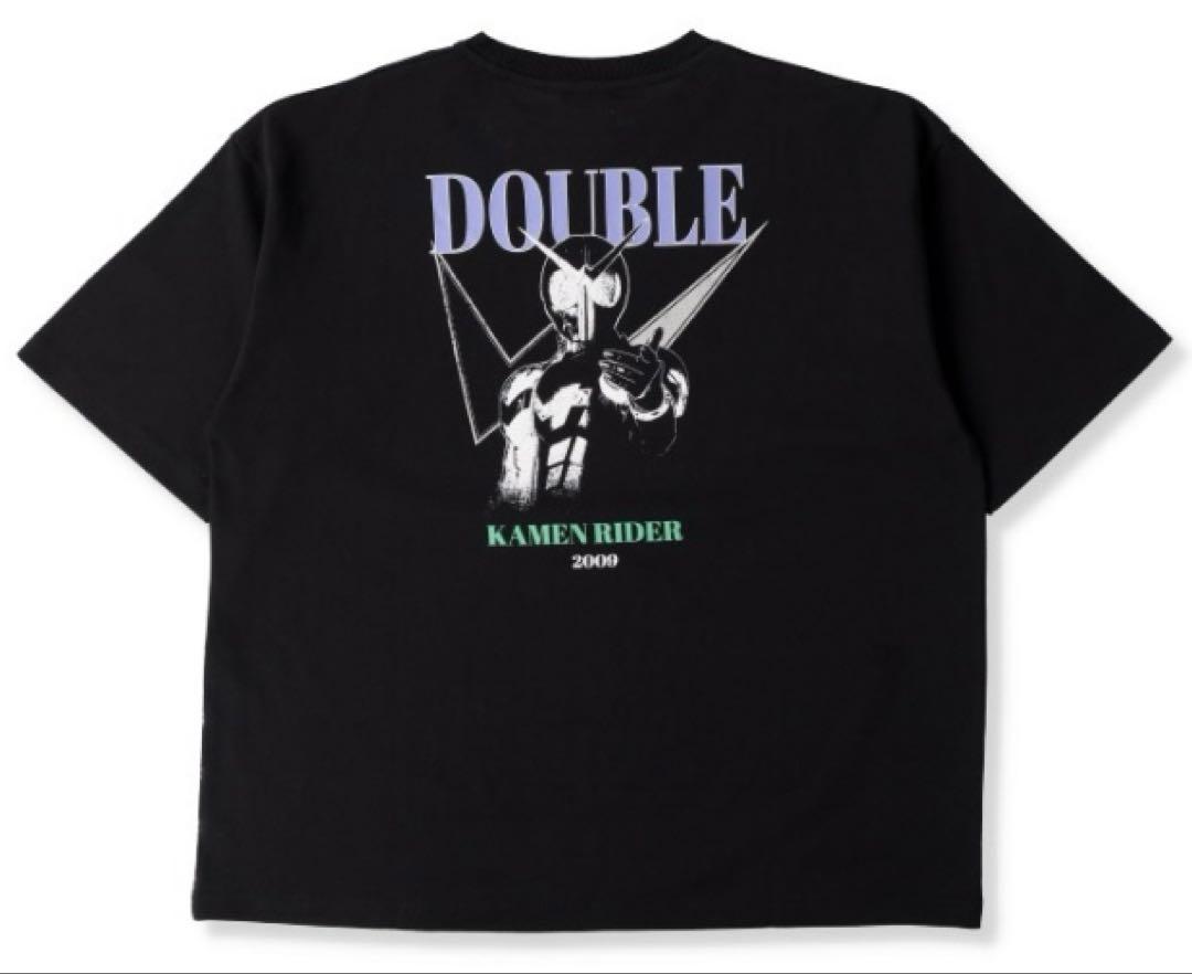 L　仮面ライダーW　Tシャツ　ヘアバンド付、他　M　3L　ダブル