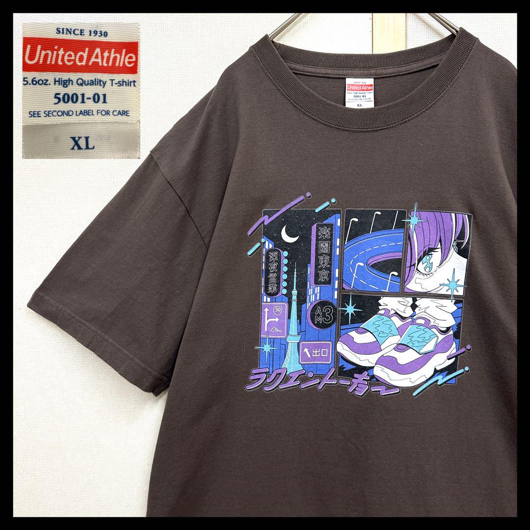楽園東京 A.YAMI 楽園東京tシャツ アニメtシャツ XL