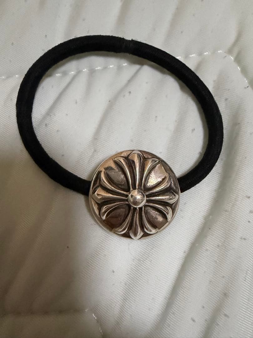 クロムハーツ クロスボールヘアゴムやや傷や汚れあり