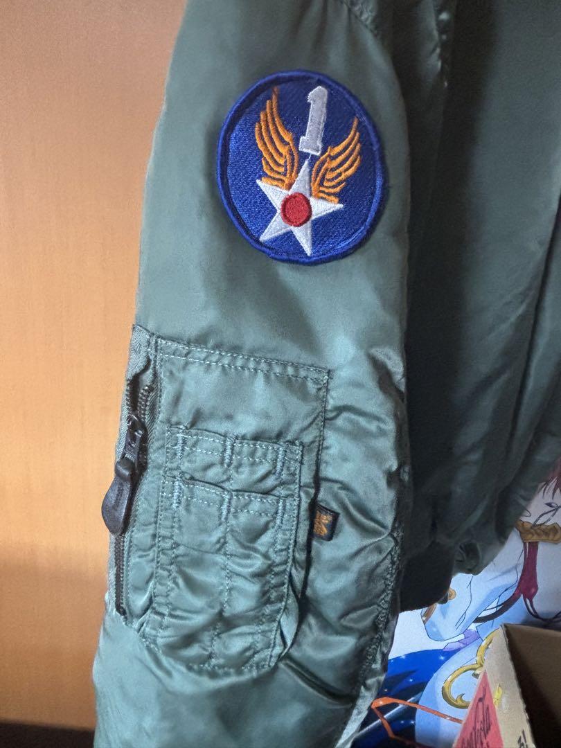 USA製 alpha B-15D vintage フライトジャケット