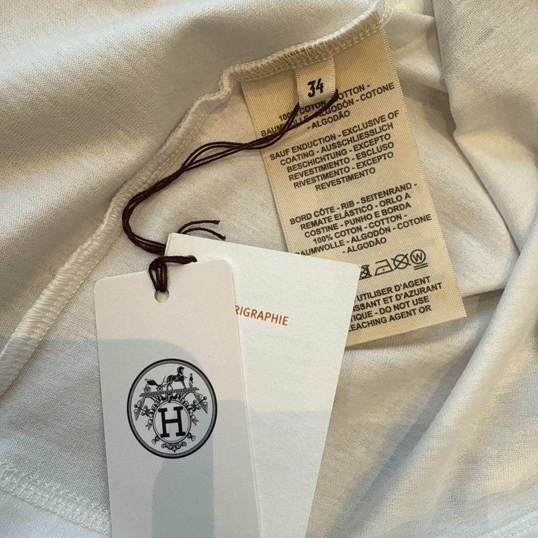 未使用品　Hermes エルメス 2024SS Tシャツ