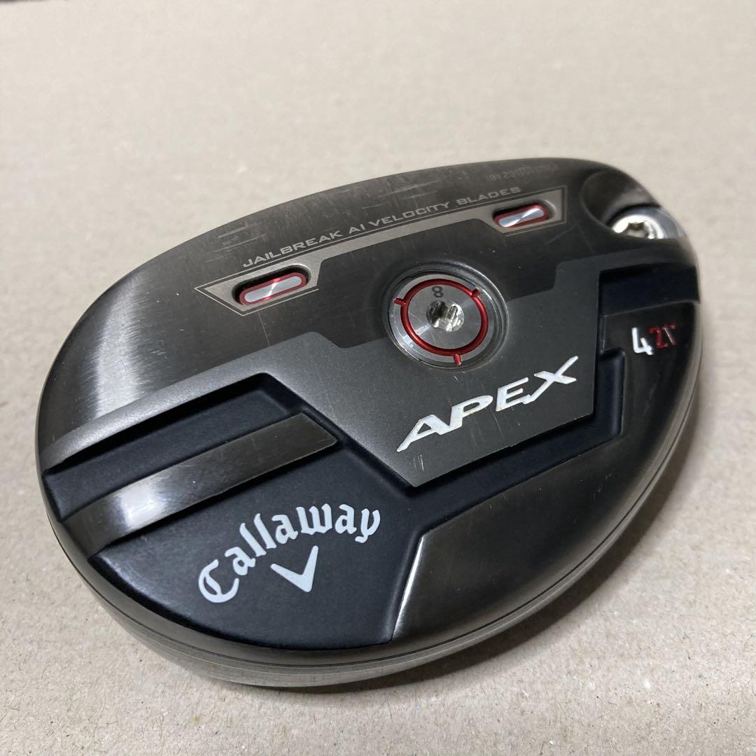 キャロウェイユーティリティ　4ut 21度 apexユーティリティ ヘッドのみ