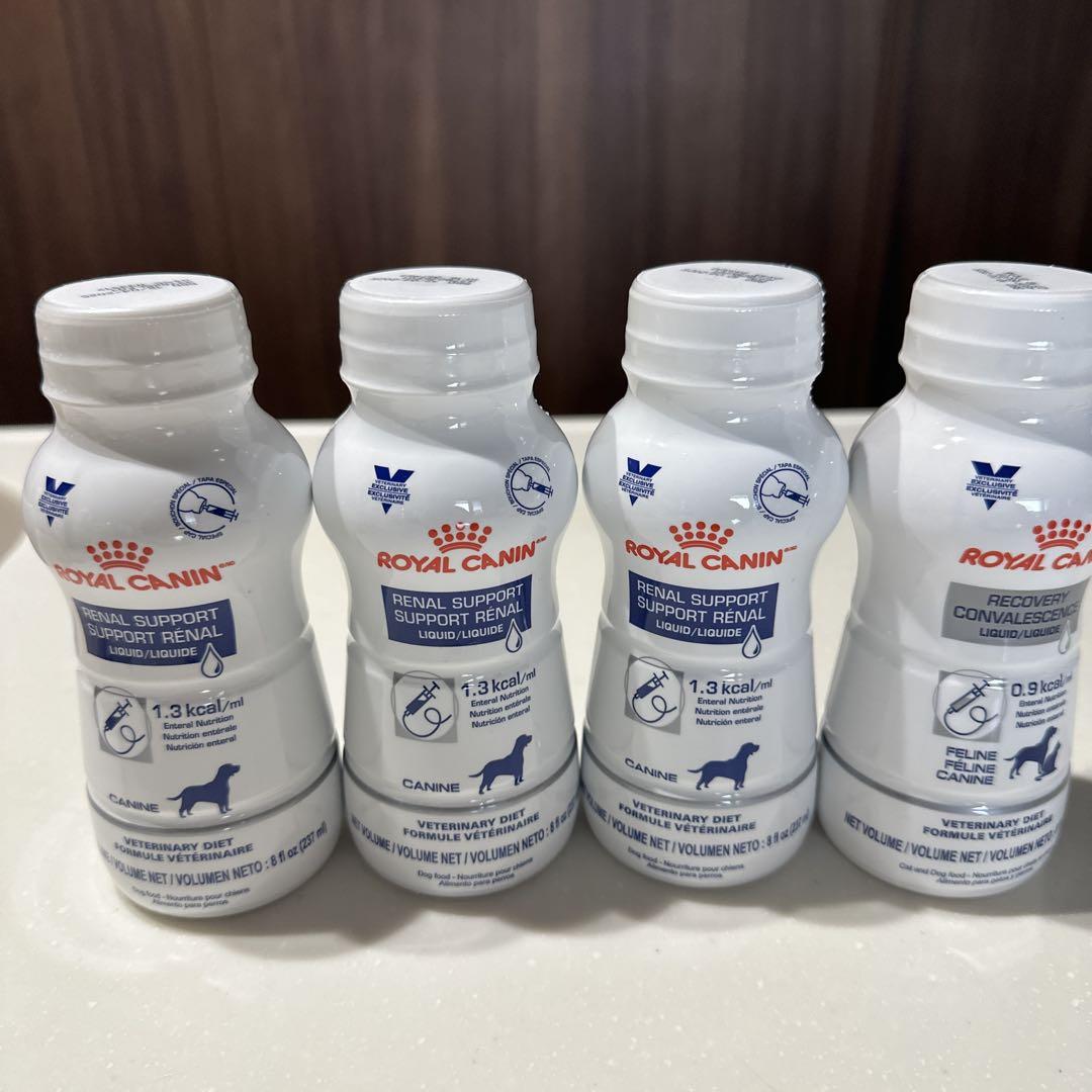 ROYAL CANIN 腎臓サポート流動食 4本セット - メルカリ