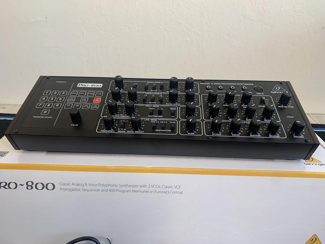 Behringer pro-800 アナログ ポリフォニック シンセサイザー