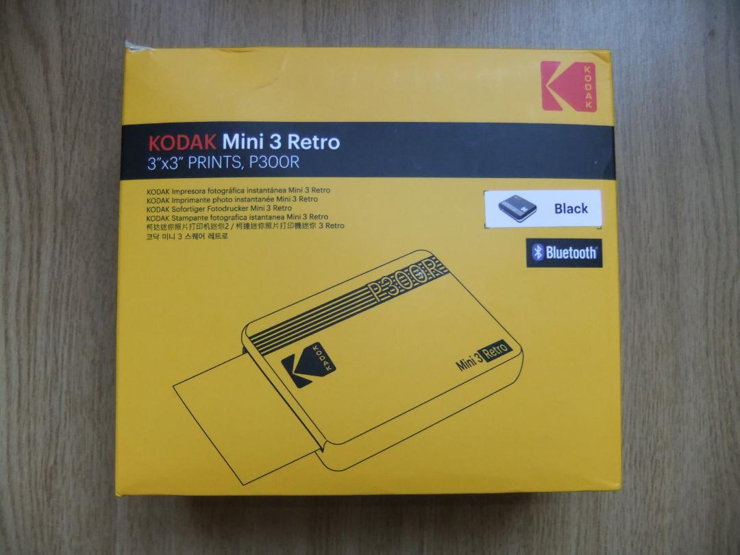 KODAK Mini 3 Retro 4PASSポータブルフォトプリンター