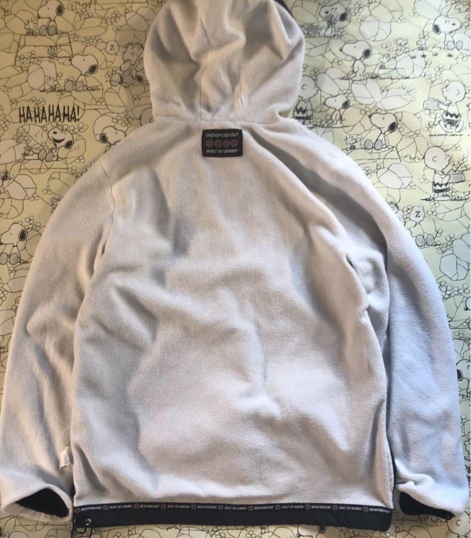 VTG INDEPENDENT ハーフジップ アノラック ナイロンフーディー VTG INDEPENDENT ハーフジップ アノラック ナイロンフーディー