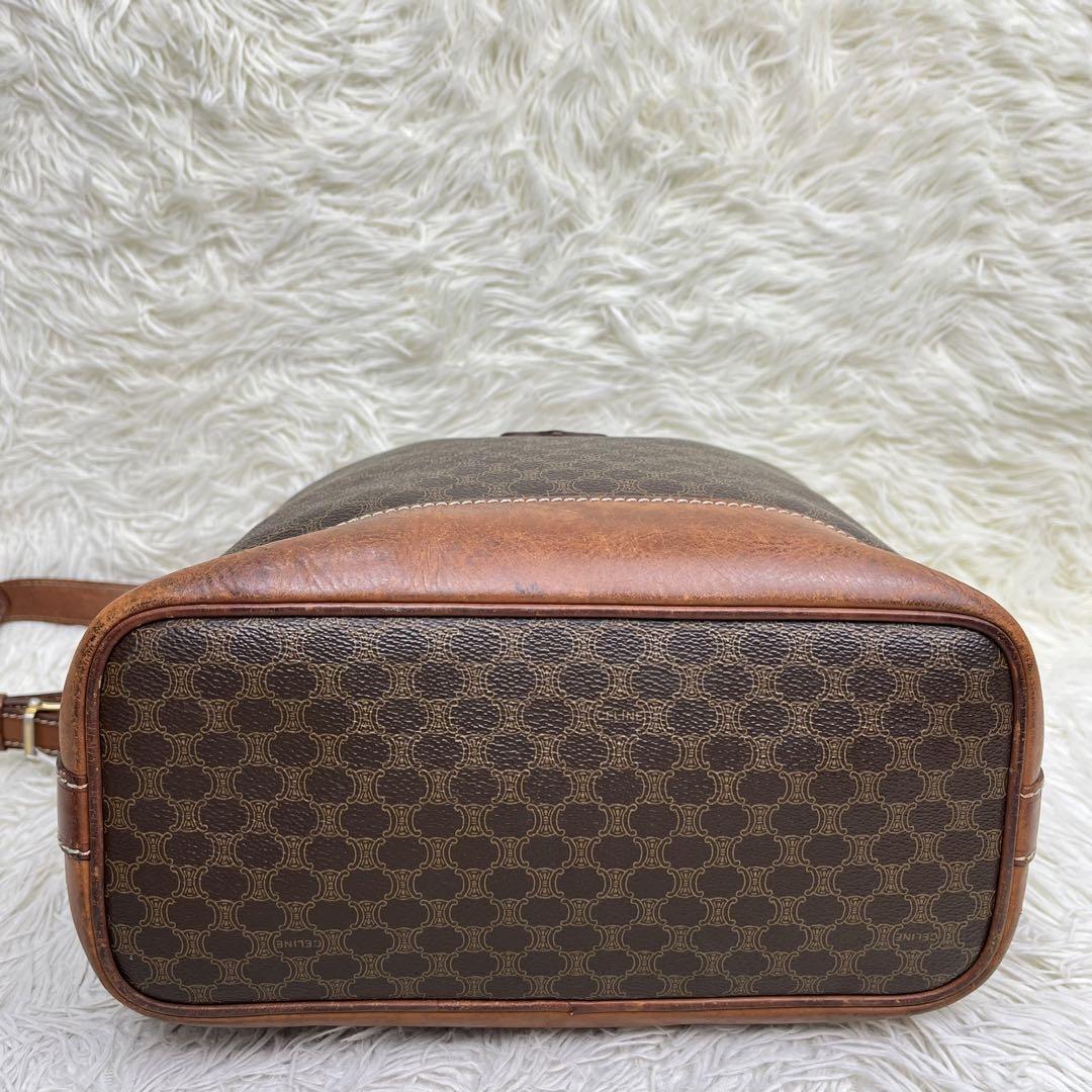 ✨良品✨ CELINE ショルダーバッグ 巾着 マカダム柄 トリオンフ PVC io.eteclab.net