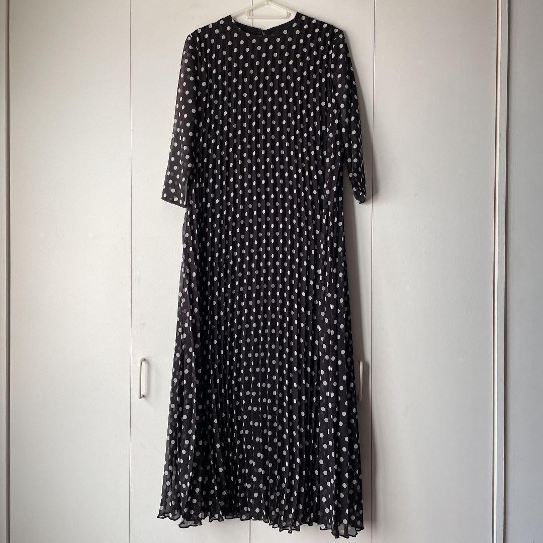 定休日以外毎日出荷中 バースデーバッシュ ドットプリーツシフォンワンピース Bash Birthday ロングワンピース Jovensdacruz Com Br