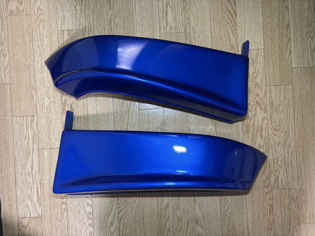 GDA GDB リアアンダースポイラー 未使用品 純正ブルー 02C GDA GDB リアアンダースポイラー 未使用品 純正ブルー 02C