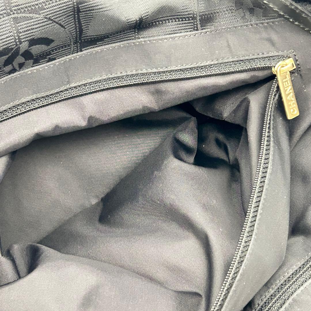 CHANEL シャネル ニュートラベルライン トートバッグ キャンバス