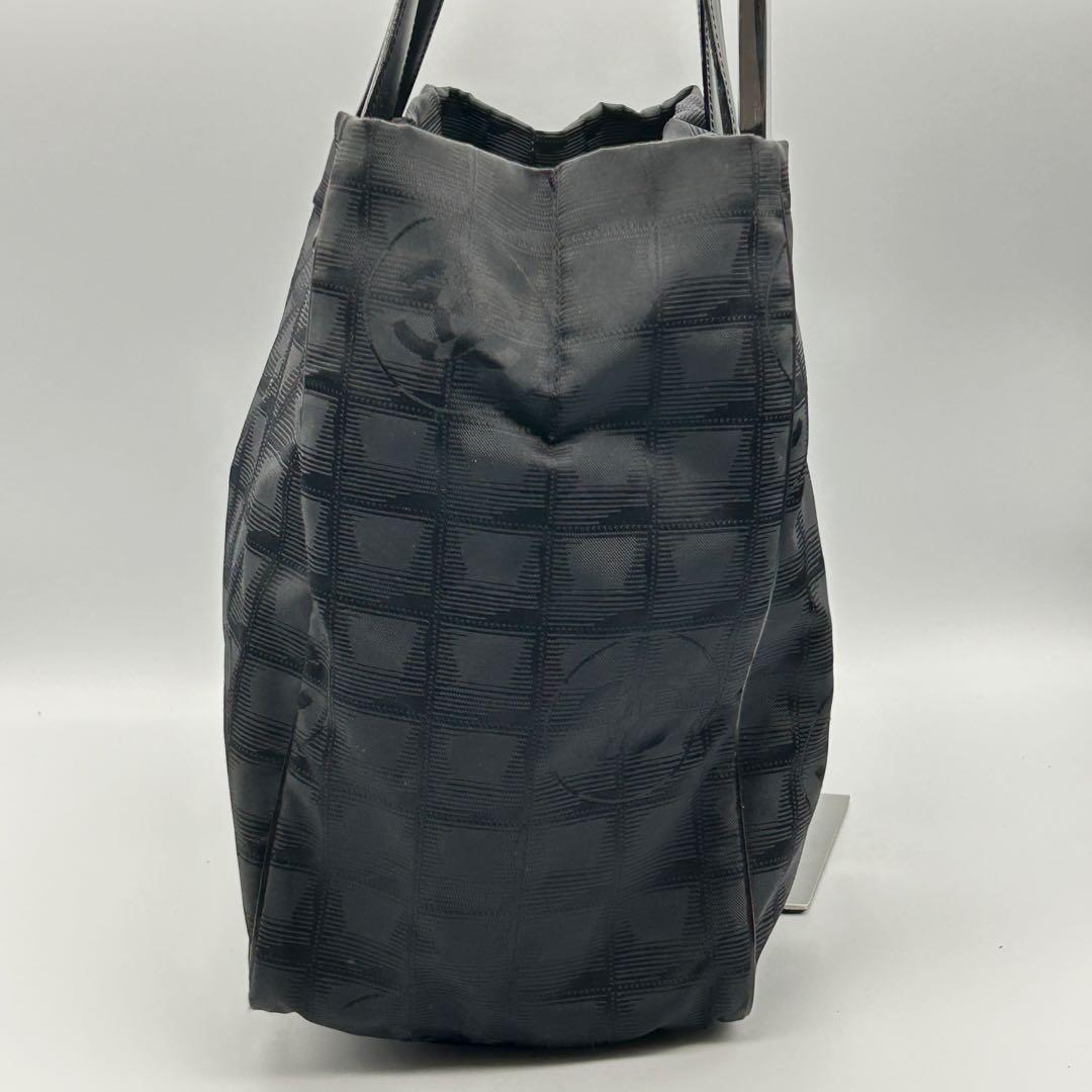 CHANEL シャネル ニュートラベルライン トートバッグ キャンバス
