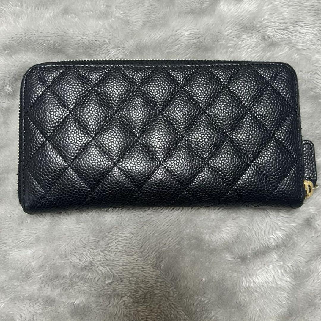 CHANEL シャネル 長財布 ロングウォレット ラウンドファスナー