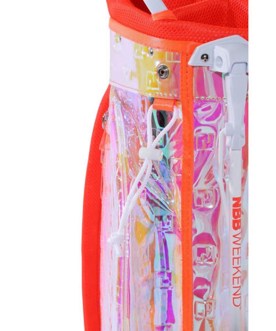 新品　NBB WEEKEND エヌビービーウィーケンド　キャディバッグ　オーロラ