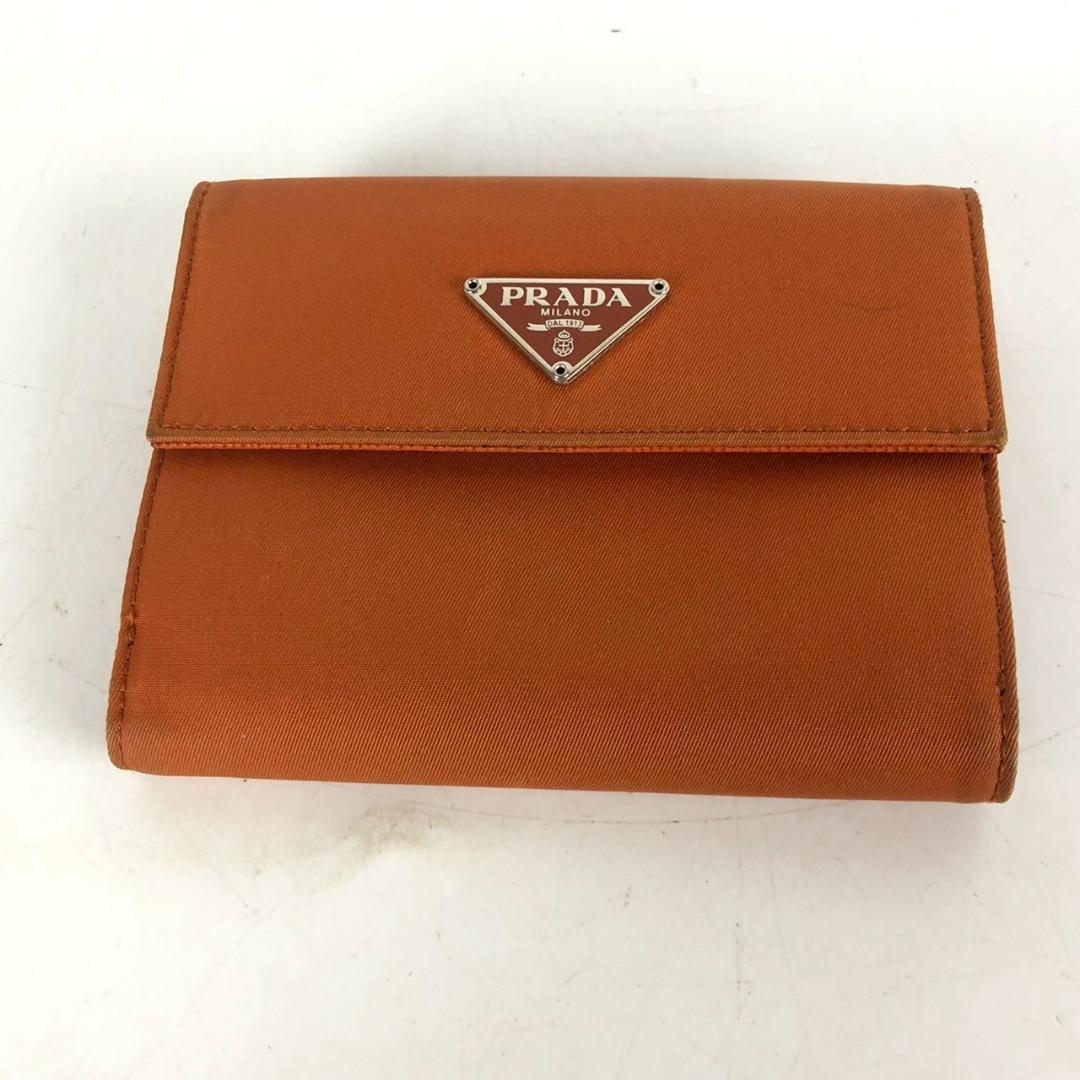 PRADA プラダ 財布 オレンジ レディース ブランド