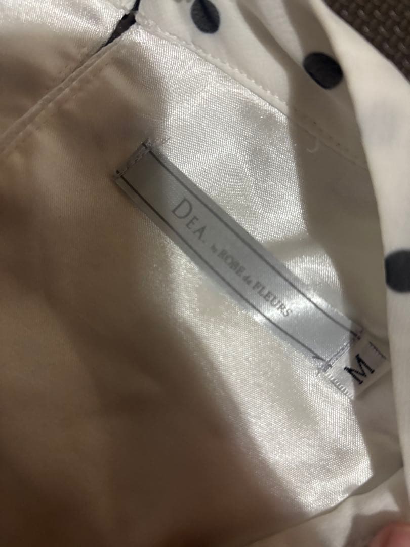 最終値下げ Robe de Fleurs ドット柄ロングドレス