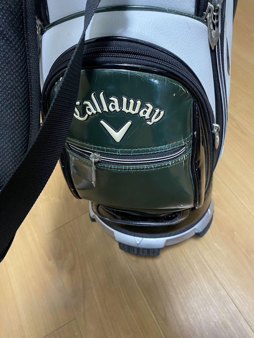 Callaway キャディバッグ 白/黒/緑