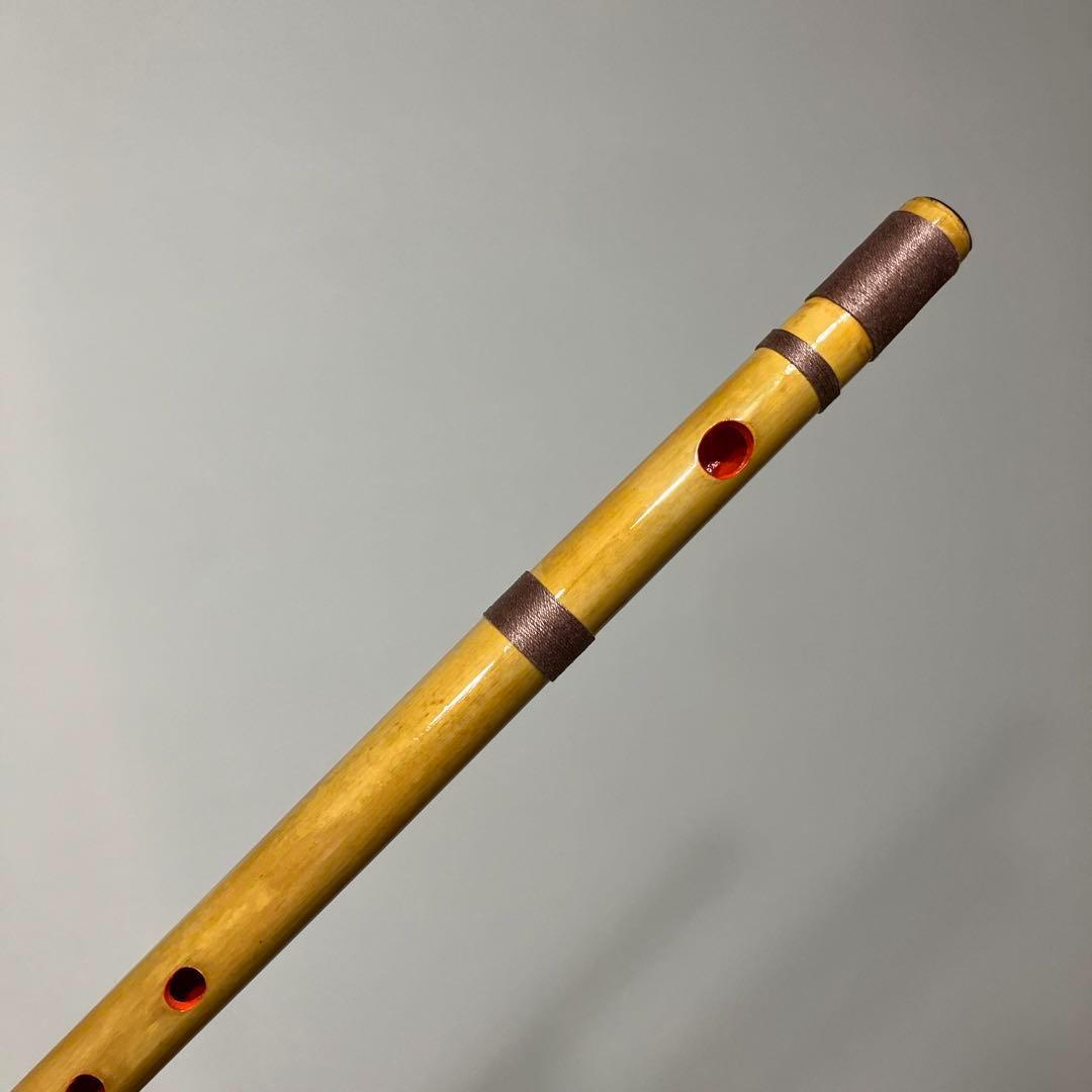 篠笛 四本調子G#管 唄物 ドレミ調 天地糸巻 CMR4-23 西洋音階