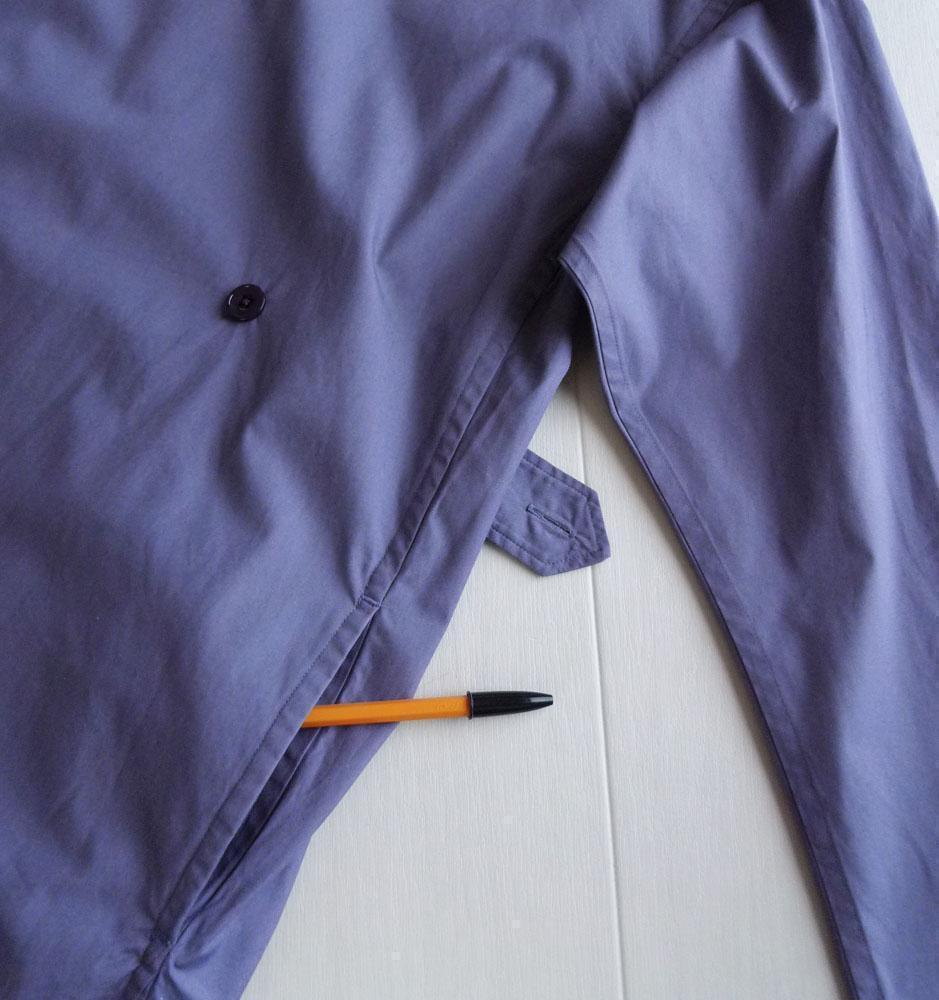 美品 LOEFF 定価4万円 パープル系マキシワンピース ロエフ O56