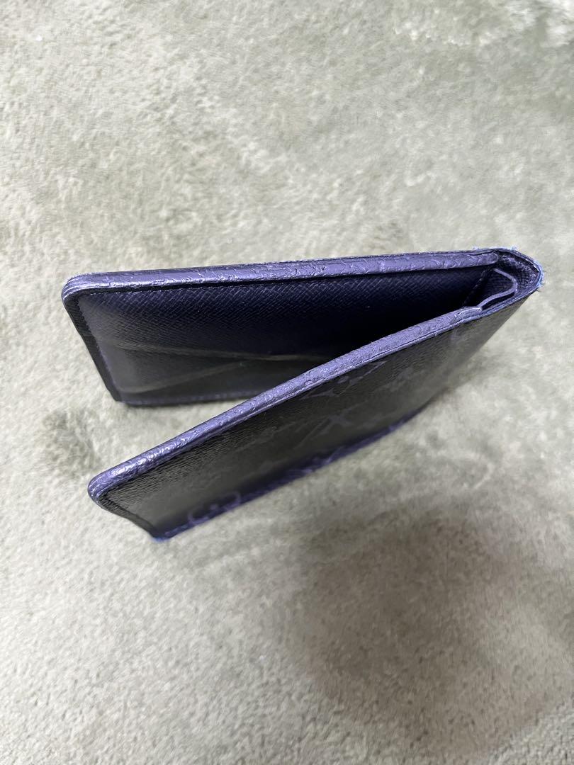 Louis Vuitton 二つ折り財布 ダークグレー