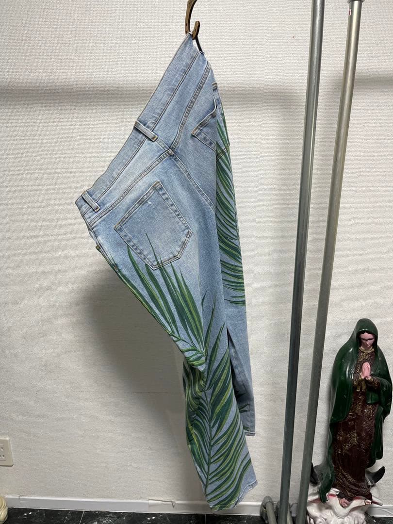 DOLCE & GABBANA ドルチェ&ガッバーナ ボタニカル柄 デニムパンツ DOLCE & GABBANA ドルチェ&ガッバーナ ボタニカル柄 デニムパンツ