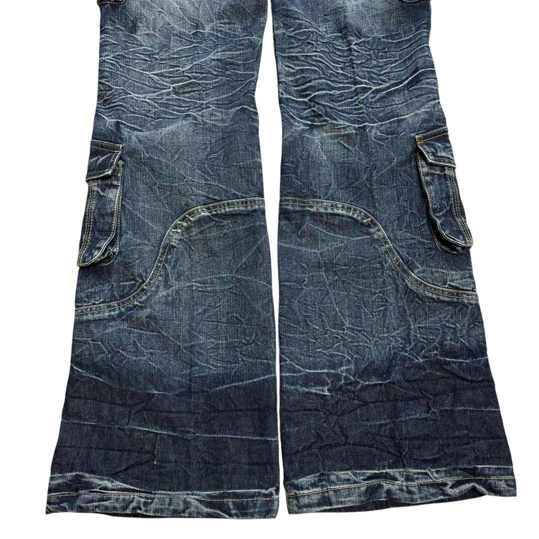 archive Lowbox flare cargo denim y2k - メルカリ