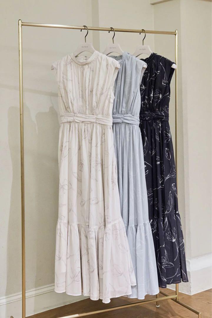 Her lip to Tulip Chiffon Long Dress
