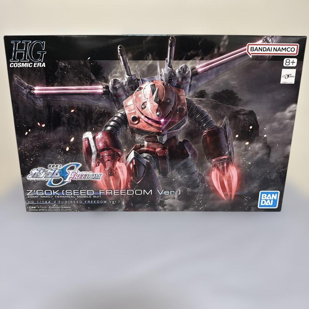 ガンプラ6体セット Z-GOK, RISINGFREEDOM, SHINING他