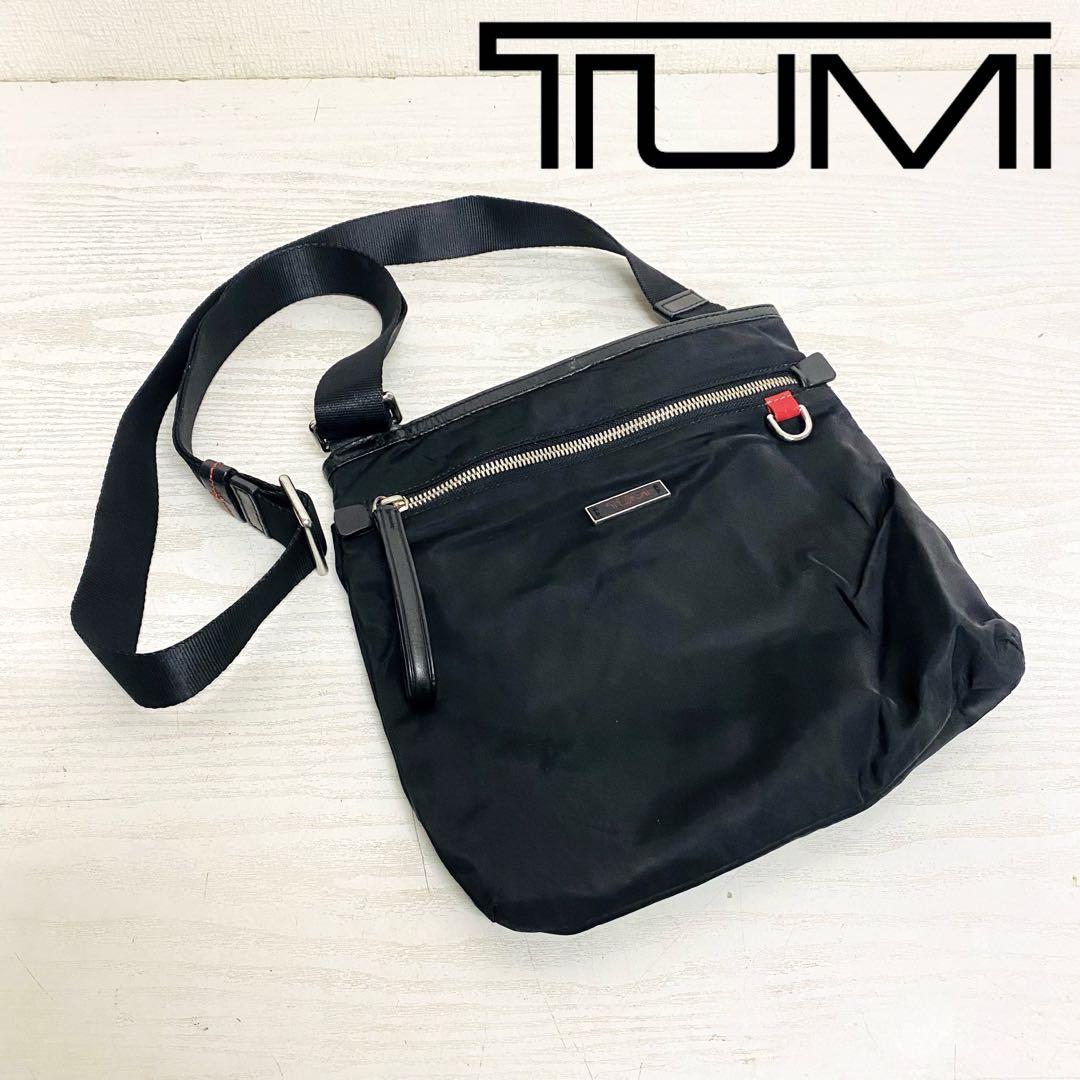 TUMI ショルダーバッグ  サコッシュ ポーチ　ミニバッグ横幅24