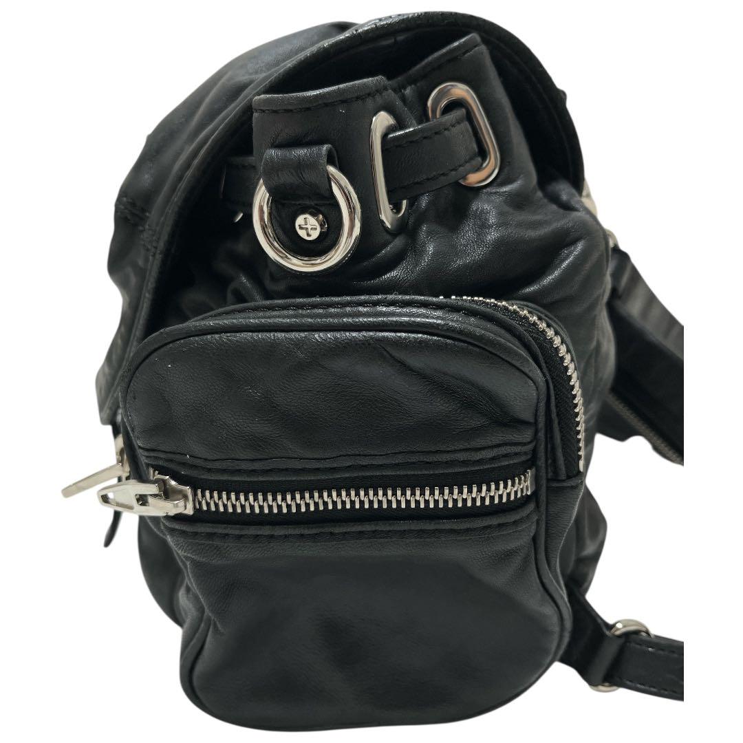 Alexander Wang MARTI BACKPACK レザー ブラック - メルカリ